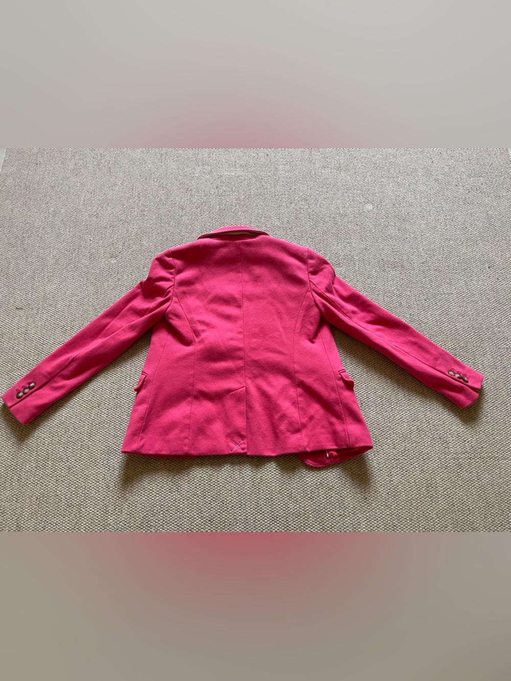 Talbots Hot Pink Women's Blazer - Picture 2 of 4